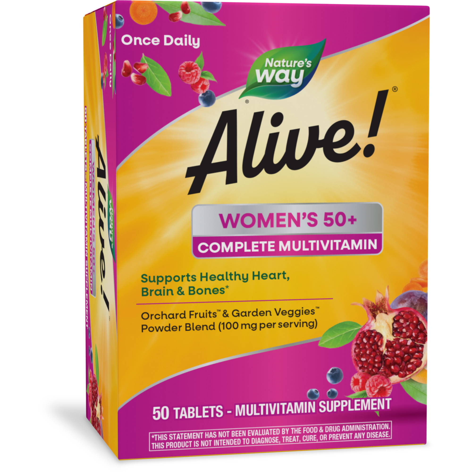 Alive Women&#039;s 50+ Energy Tablet - 50ct