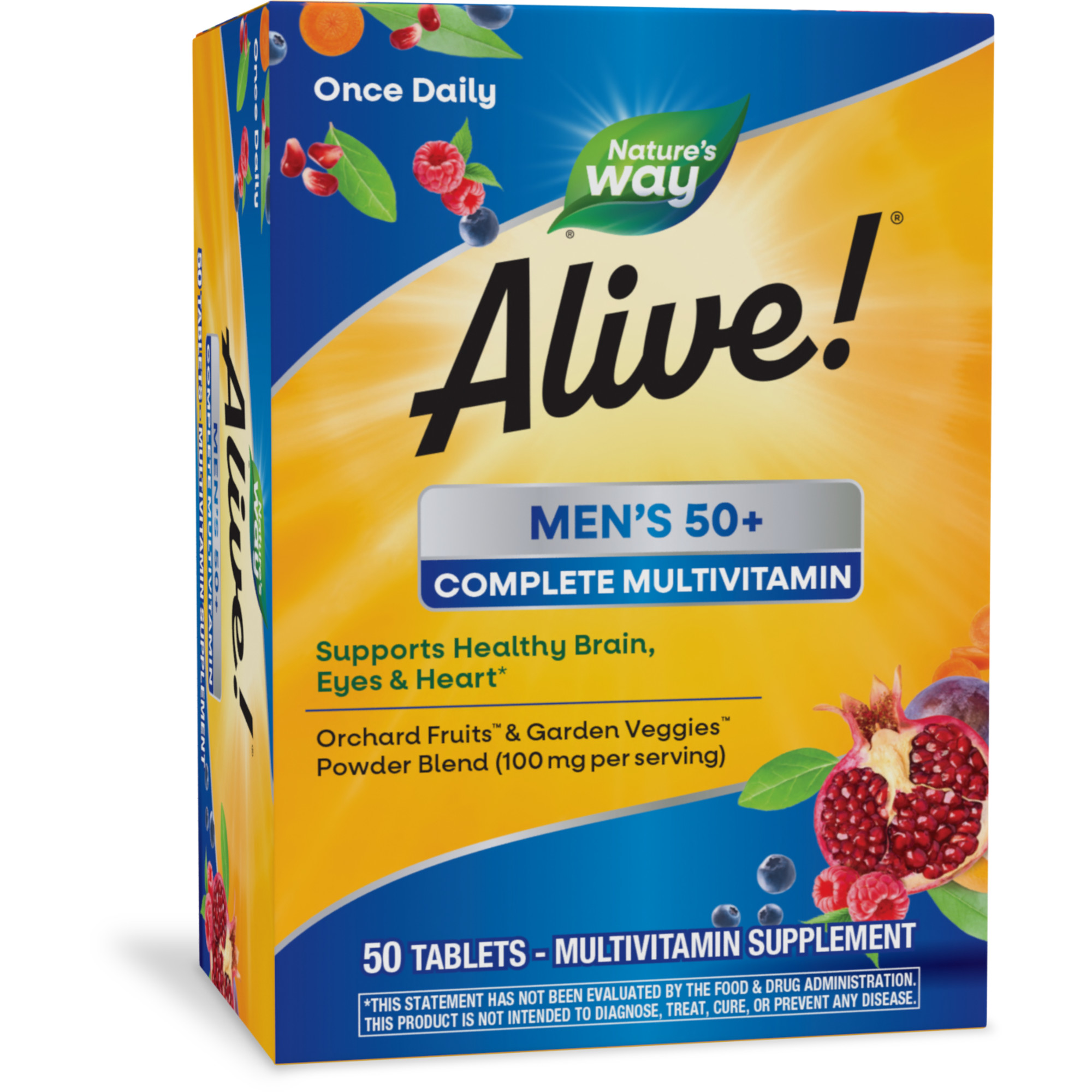 Alive Men&amp;#039;s 50+ Energy Tablet - 50ct