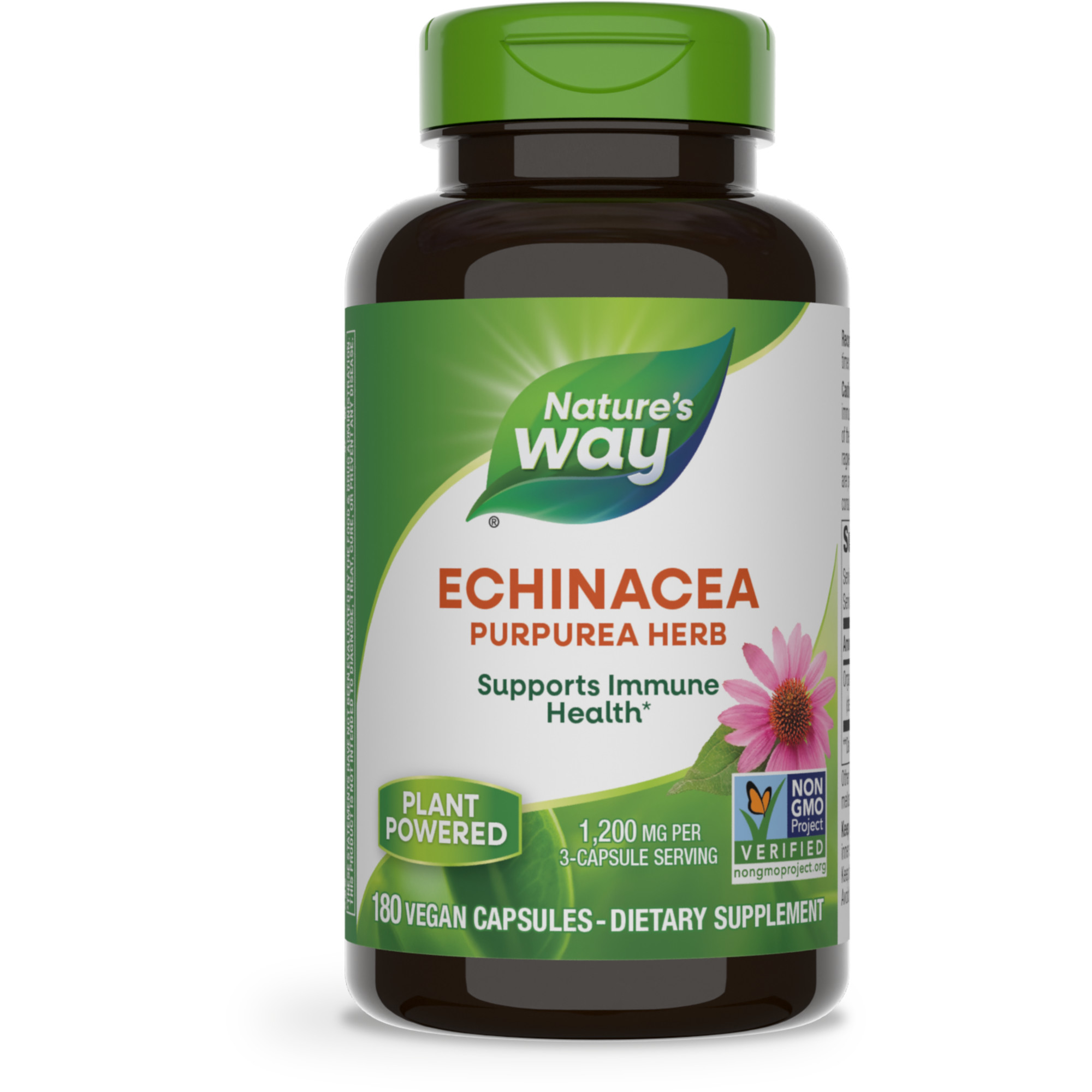 Echinacea Purpurea Herb / 180 veg capsules