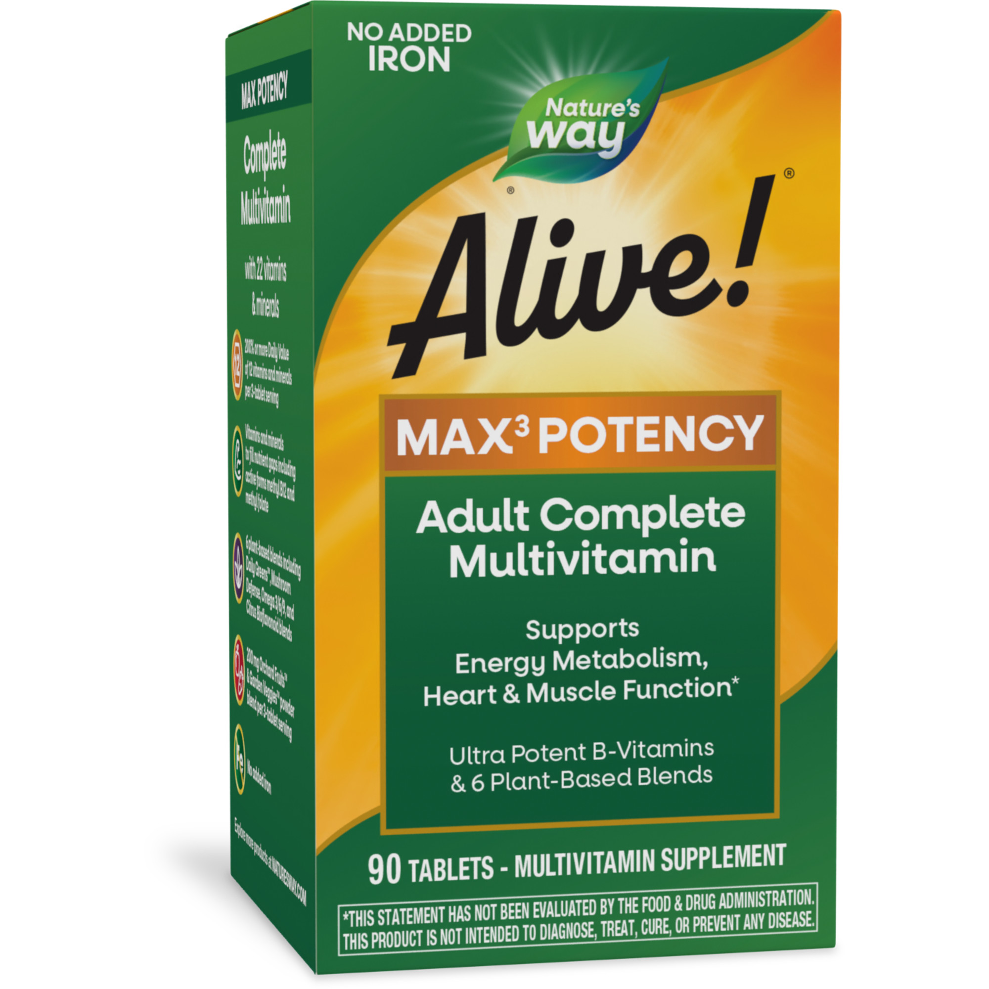 Alive! Max Potency Multivitamin