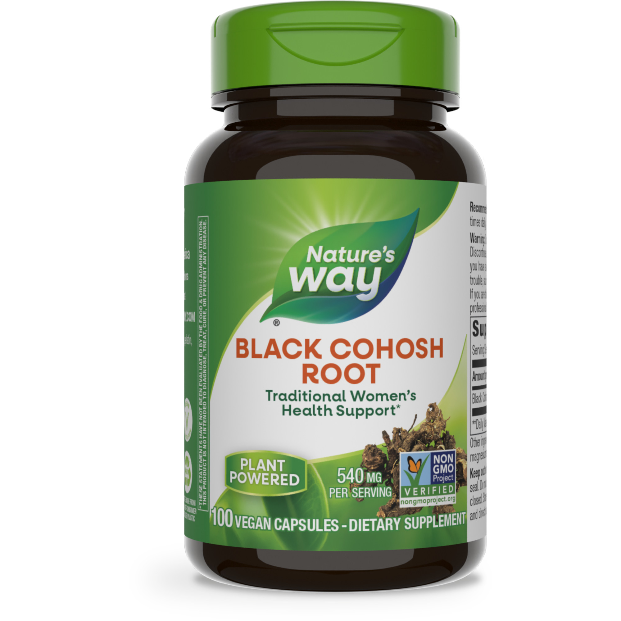 Black Cohosh Root / 100 veg capsules