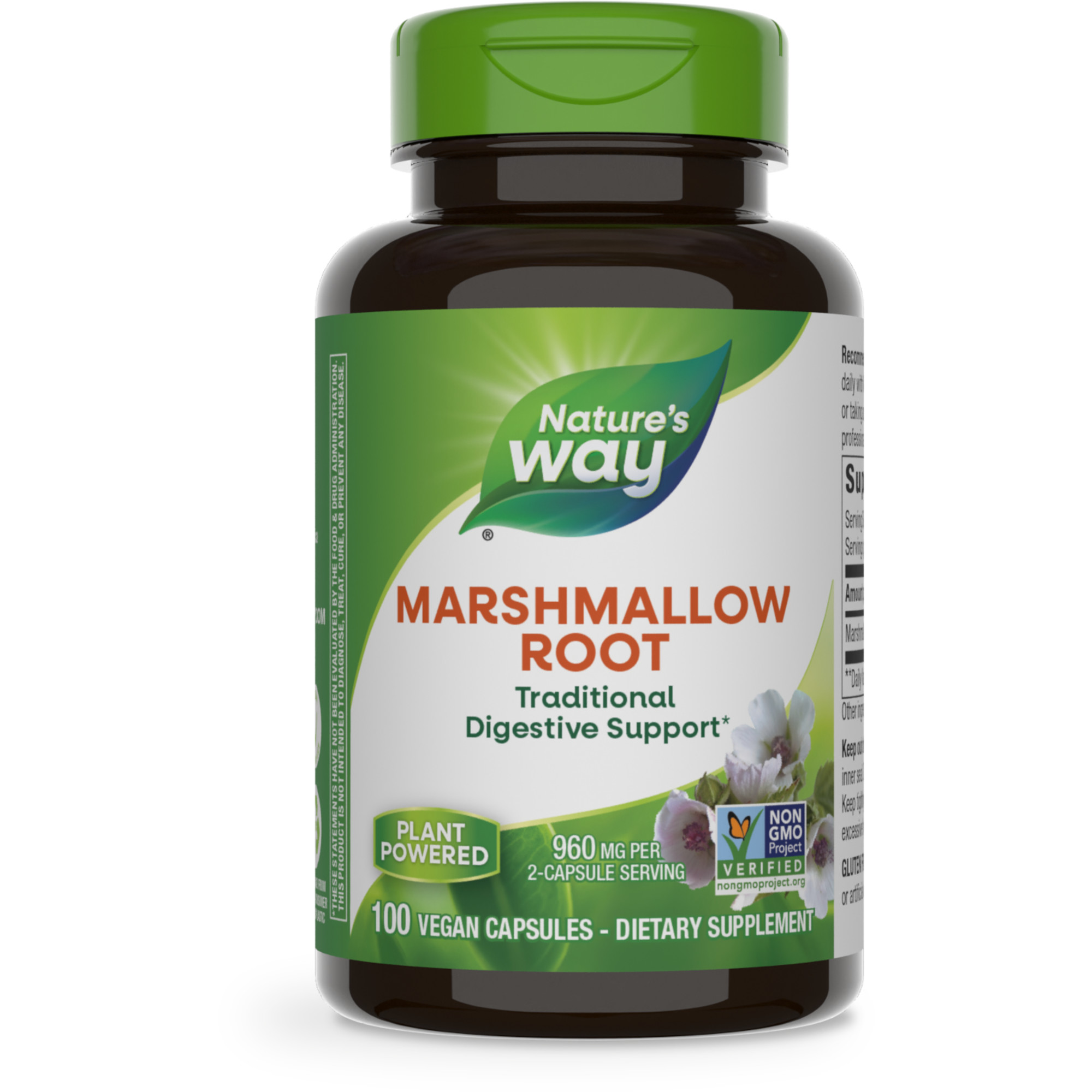 Marshmallow Root / 100 veg capsules