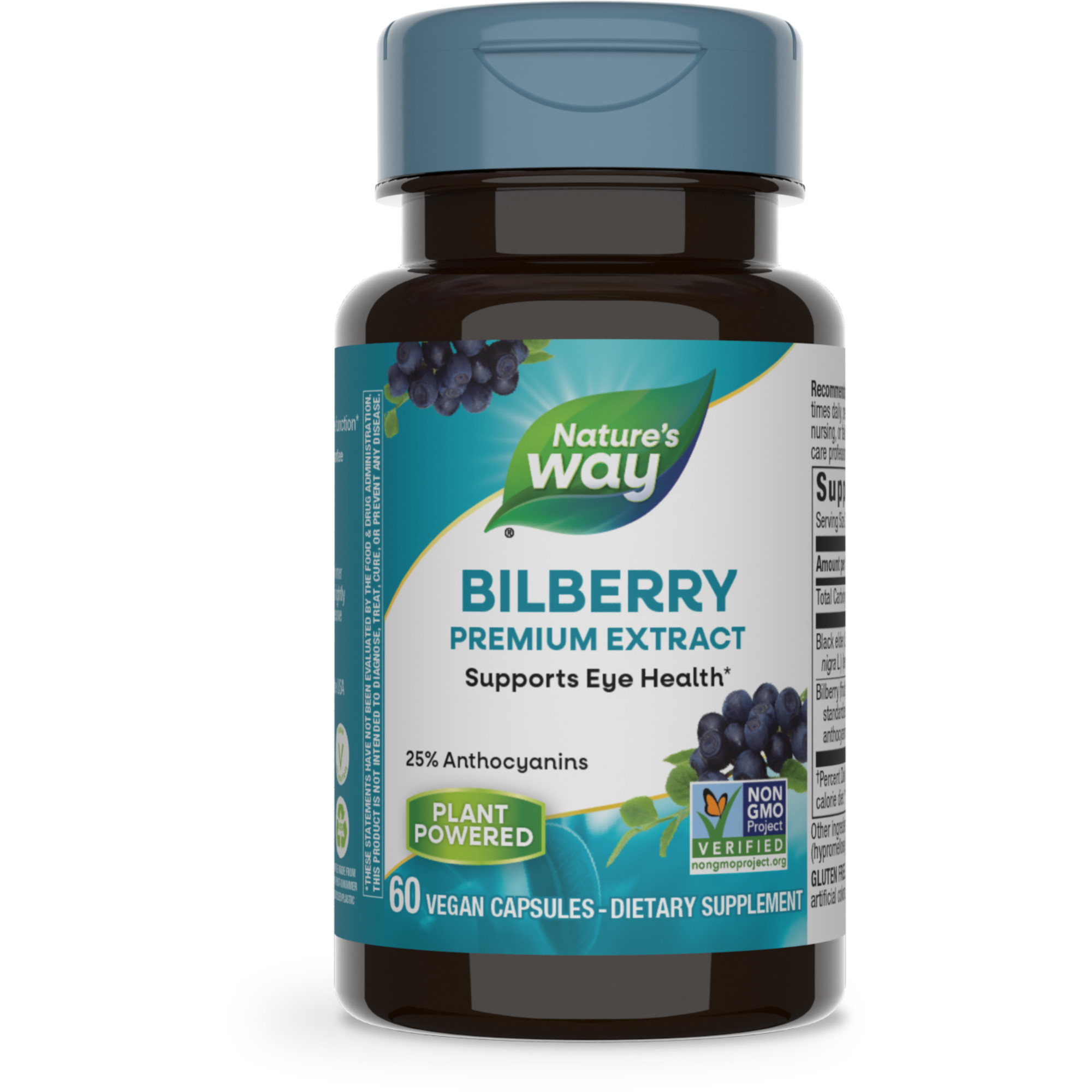 Bilberry (Std) / 60 veg capsules