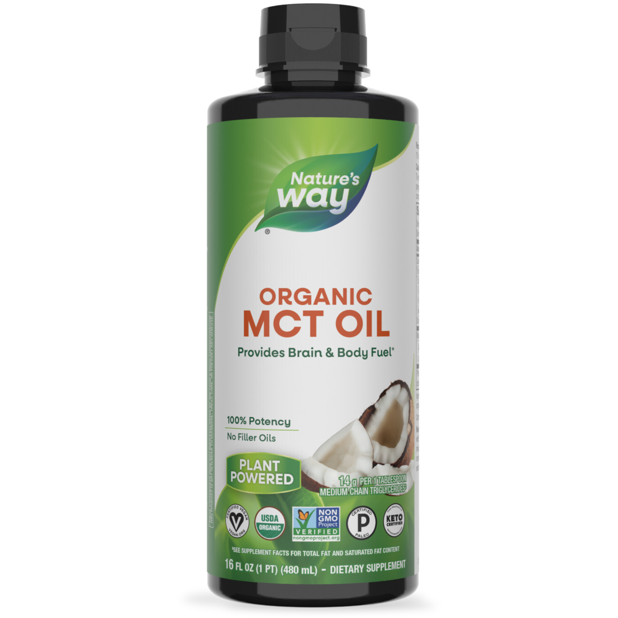 Organic Coconut Oil / 16 oz